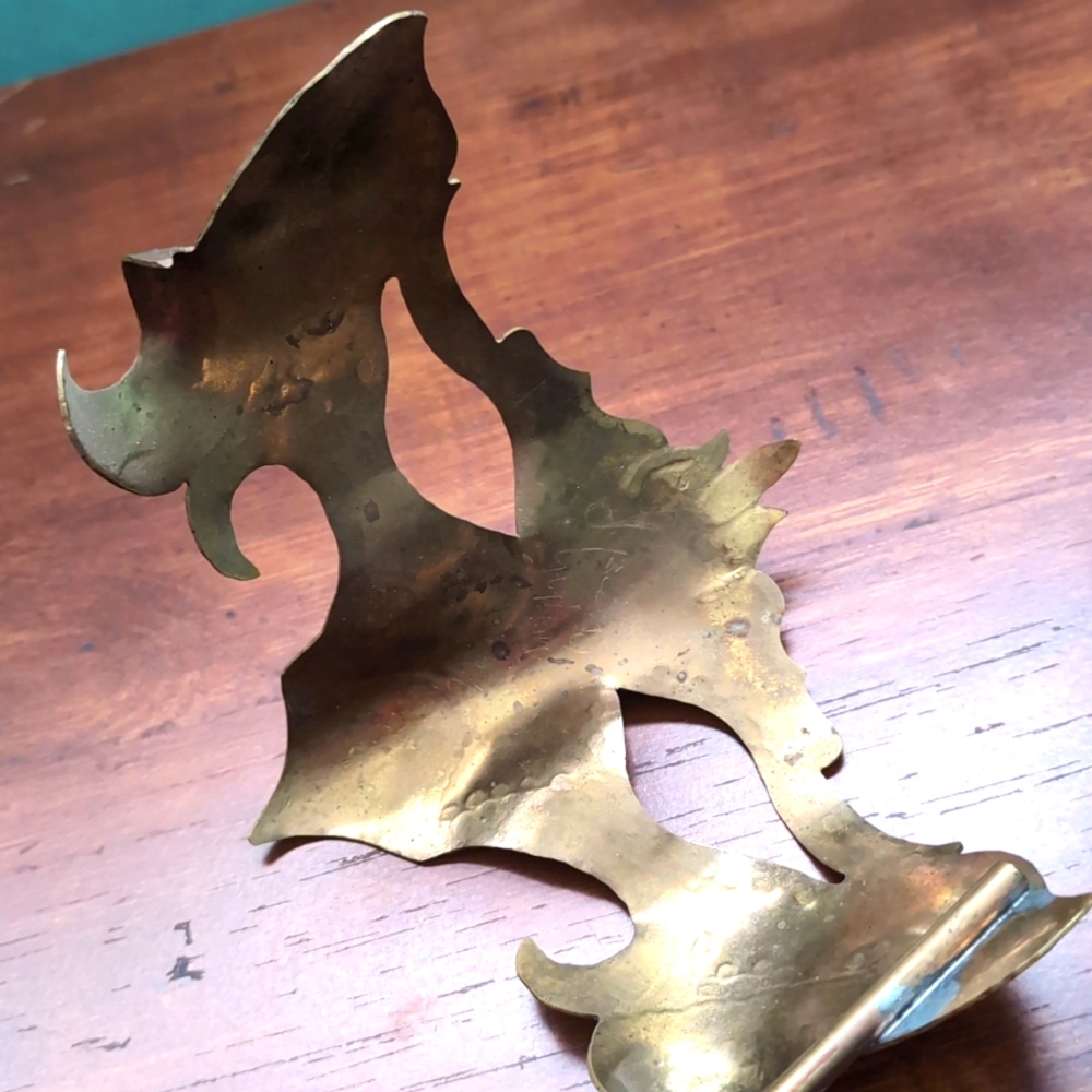 Antique metal mascarade mask - Picture 5 of 7